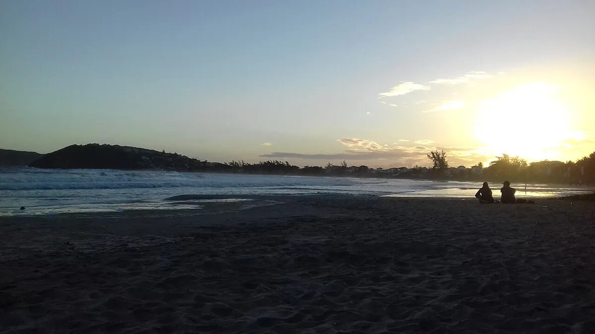 Geribá coastline in Búzios