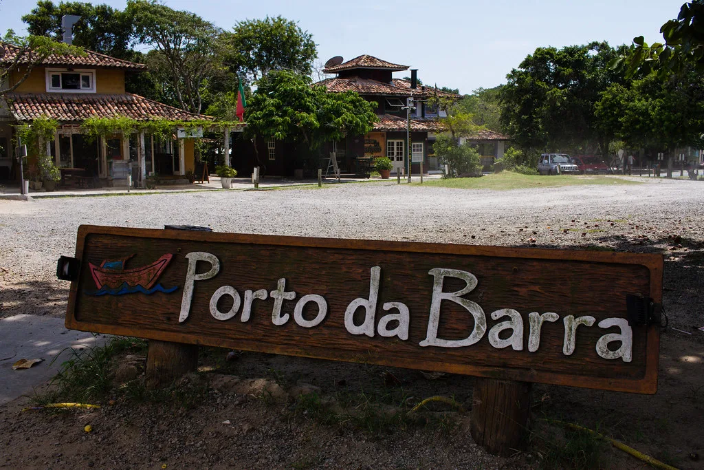 Entrance to Porto da Barra in Manguinhos, Búzios