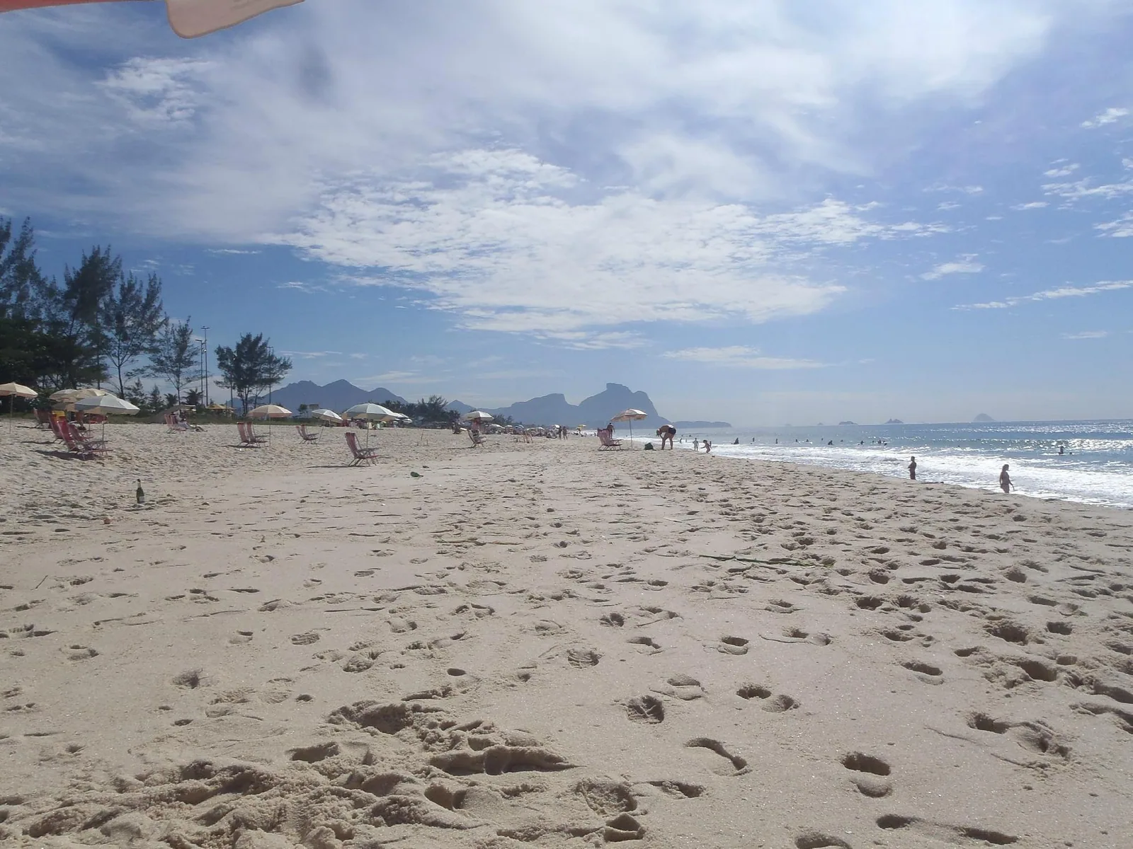 Natural stretch of Praia da Reserva